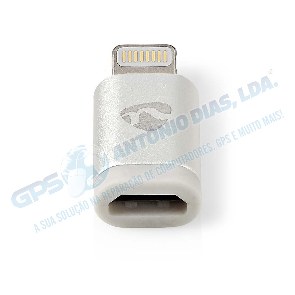 Adaptador de Audio p/Apple 8pin - Nedis