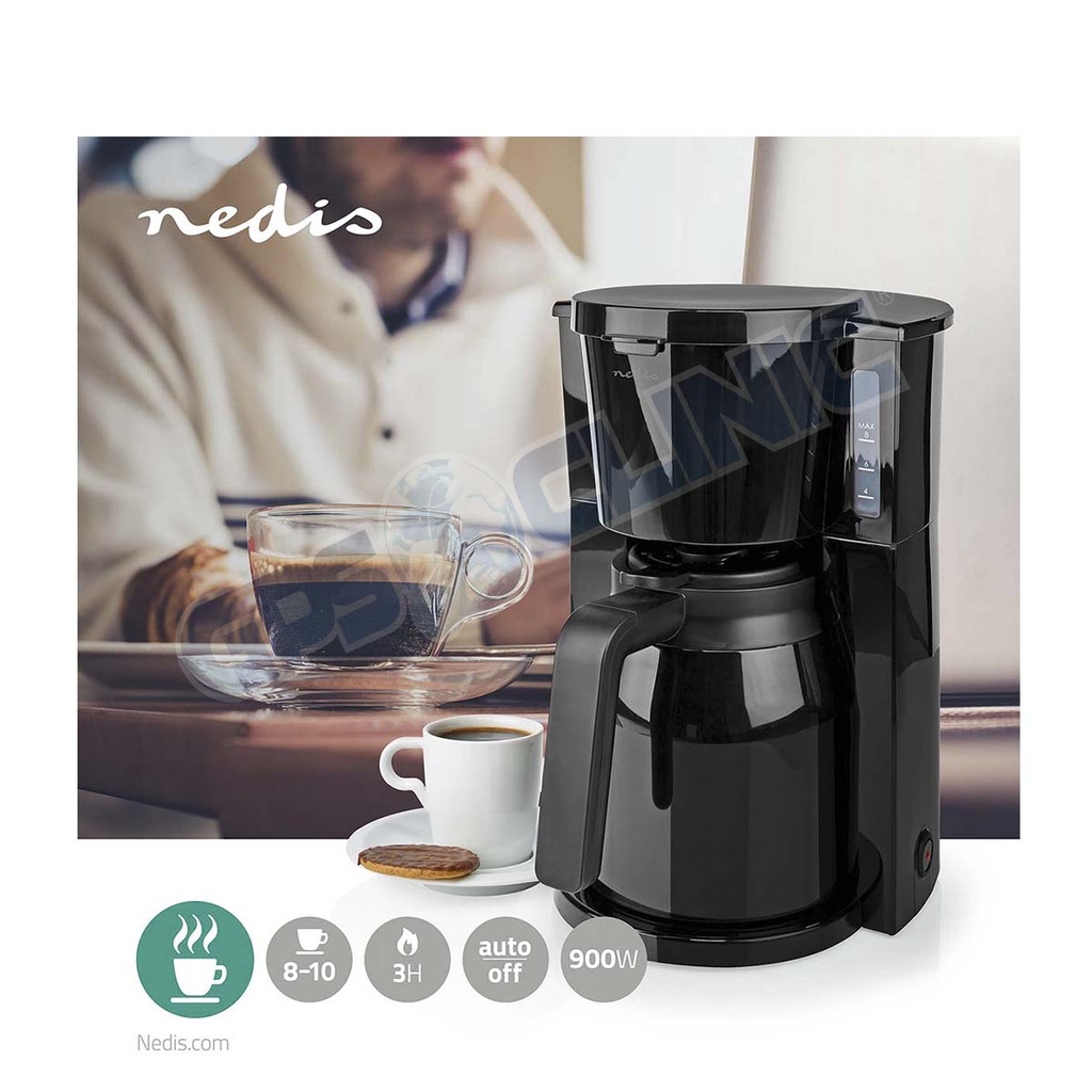 Cafeteira Nedis 900w 1L