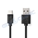 Cabo Nedis USB Type C 2m 