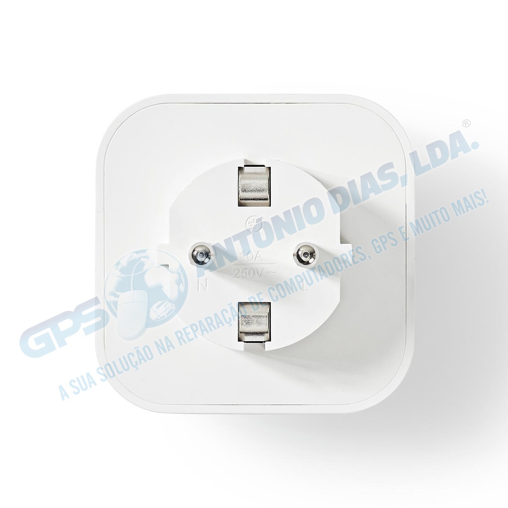 3x Tomadas Nedis Schuko/Type F - 2500W SmartLife