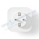 3x Tomadas Nedis Schuko/Type F - 2500W SmartLife