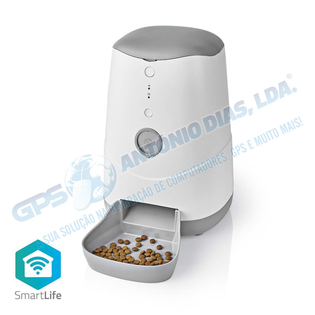 Dispensador de Comida p/Gatos - Nedis - SmartLife