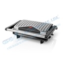 Grelhador Compacto 750 W Aluminio -Nedis KAGR110SR