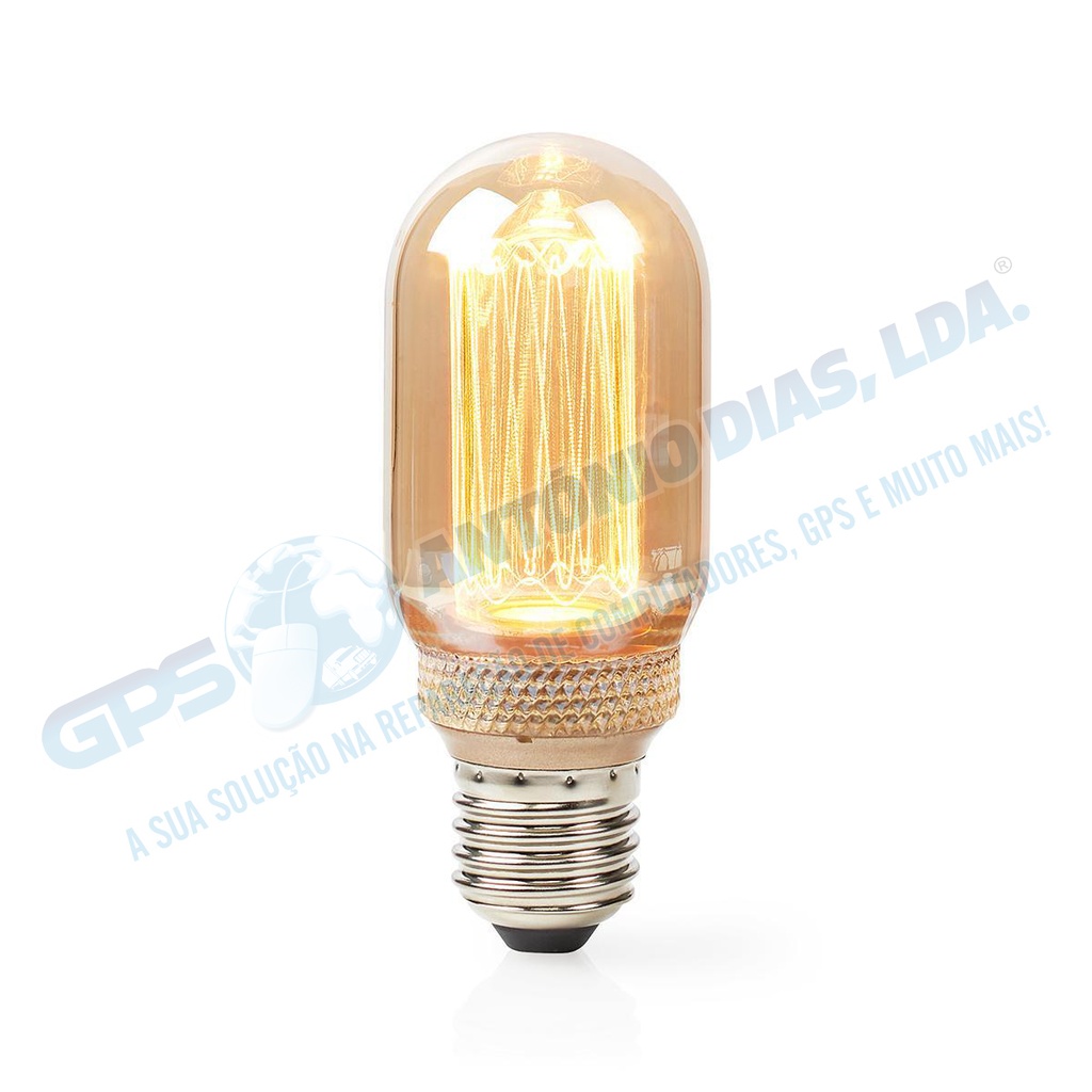 Lampada de Led c\Filamento E27 1800k 4w T45- Nedis