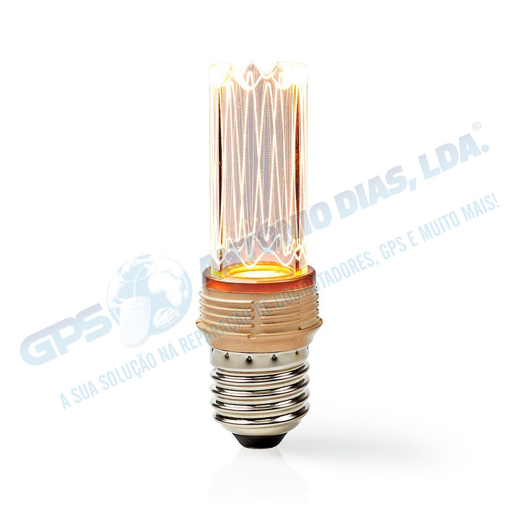 Lampada de Led c\Filamento E27 1800k 4w T45- Nedis