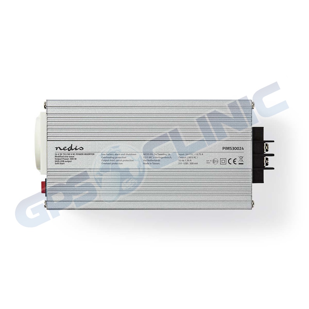 Conversor Nedis 300w/600w 24v-230v