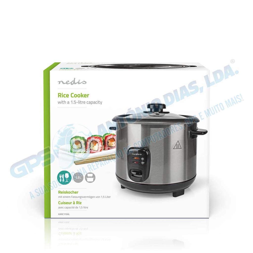 Panela Eletrica -Arrozeira 500w -1.5L-220V Nedis