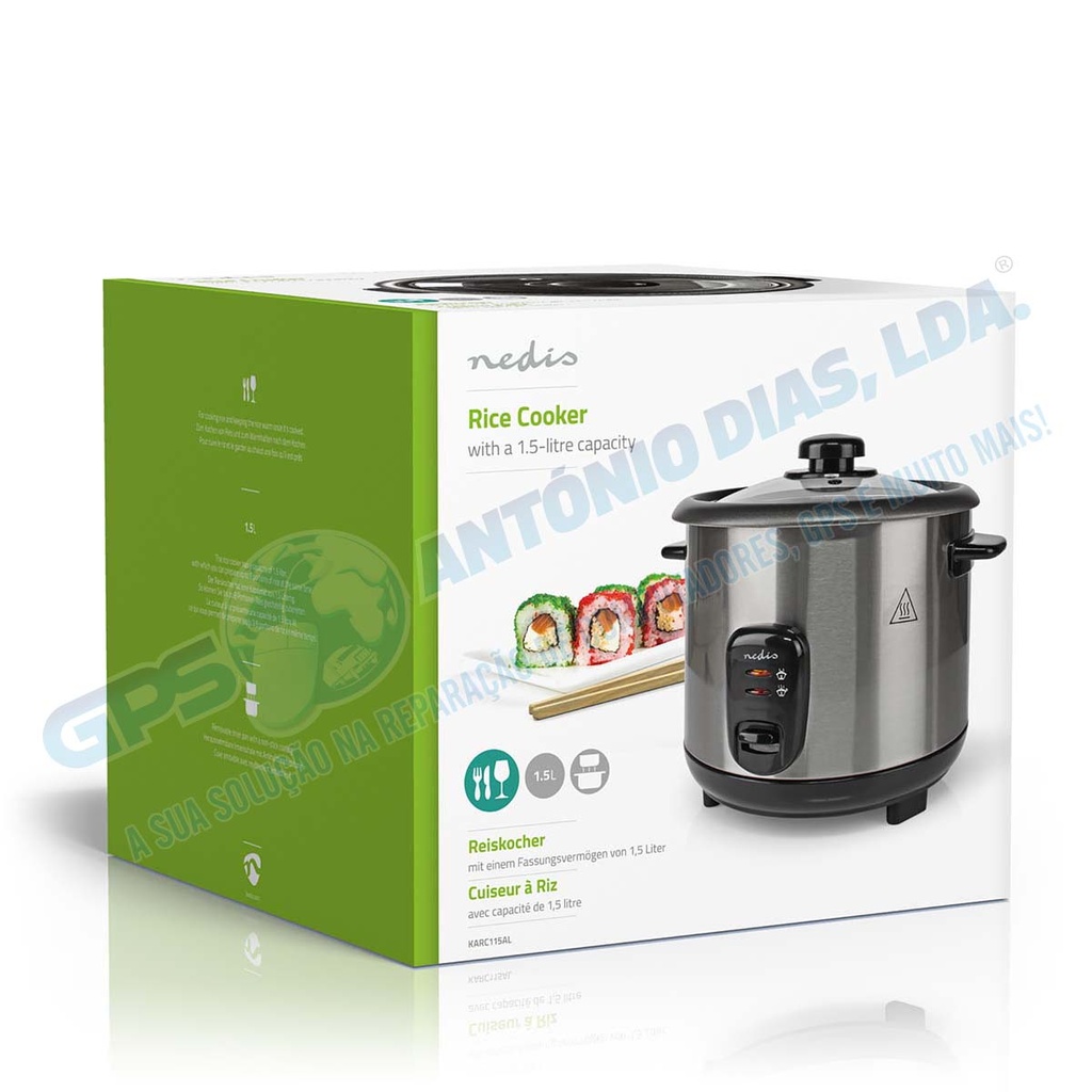 Panela Eletrica -Arrozeira 500w -1.5L-220V Nedis