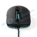 Rato Gaming Nedis c\fio 7 Botões 4000Dpi c\luz RGB