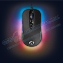 Rato Gaming Nedis c\fio 7 Botões 4000Dpi c\luz RGB