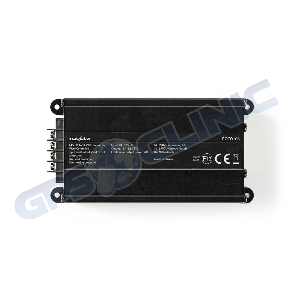 Transformador de Corrente 24v-12v 20A