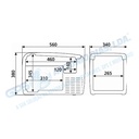 Frigorífico Dometic CDF2 36