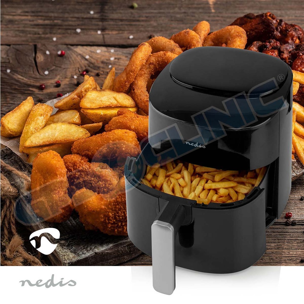 Fritadeira de Ar Quente 4.2L 1300W- Nedis