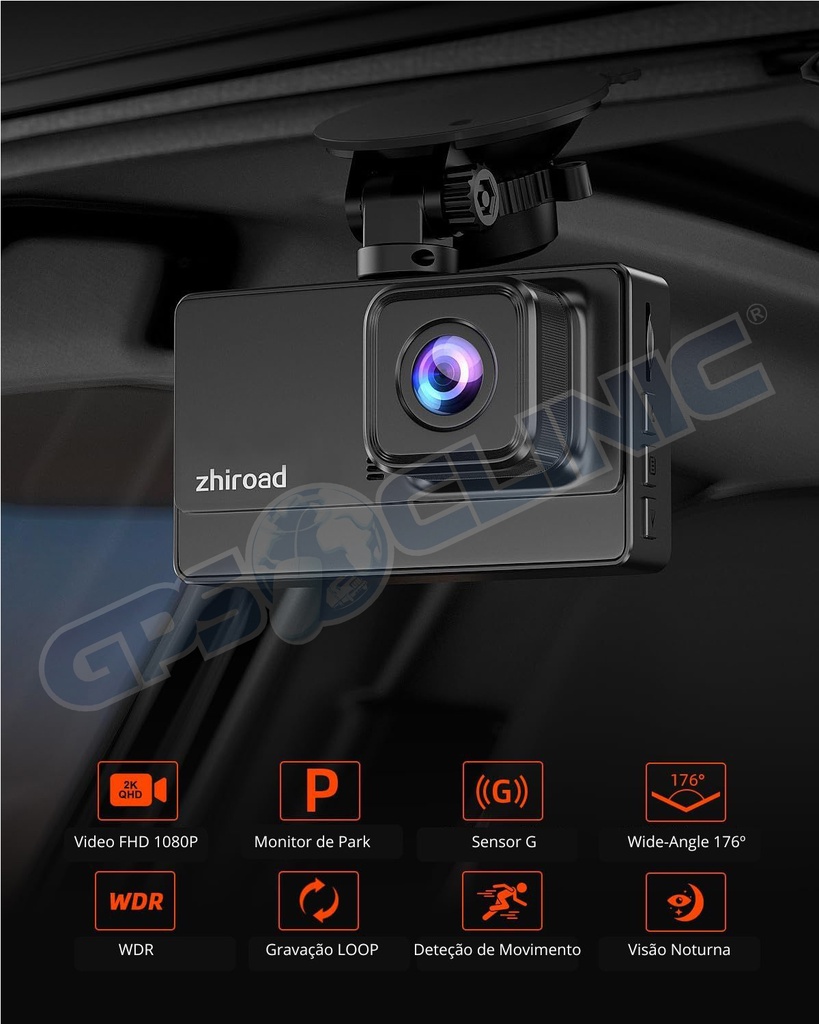 Dashcam Zhiroad Full HD