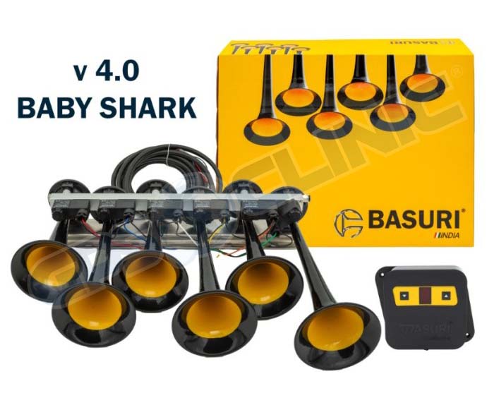 Buzina Basuri BABY SHARK 4.0 (36 melod) 24V