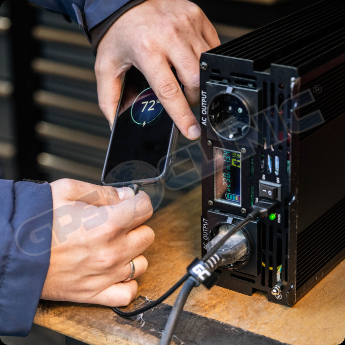 Conversor Green Cell 24V-3000/6000W Onda Pura LCD