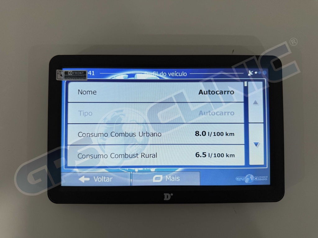 GPS Gpsclinic 9”
