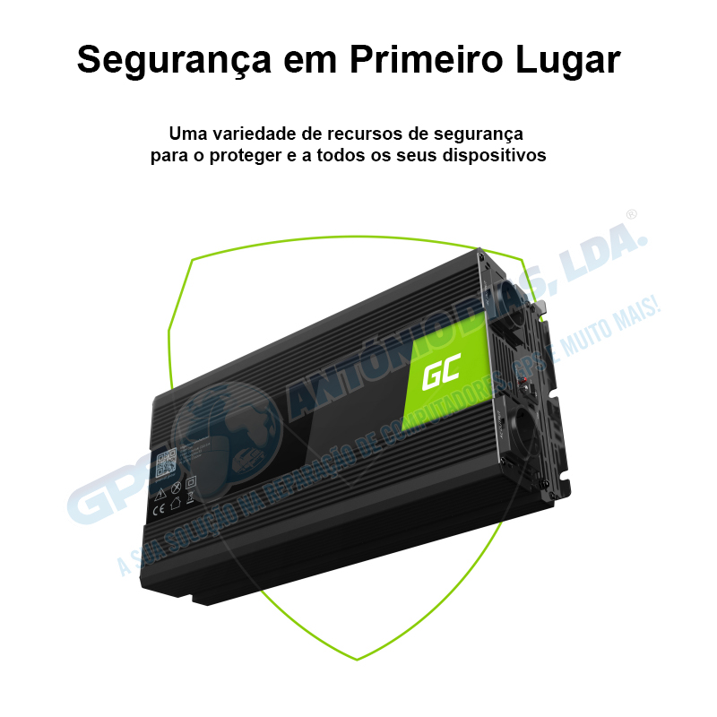 Conversor Green Cell 2000w/4000w 24v-230v - Onda Pura