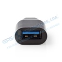 Adaptador Nedis Type C - USB A Fêmea