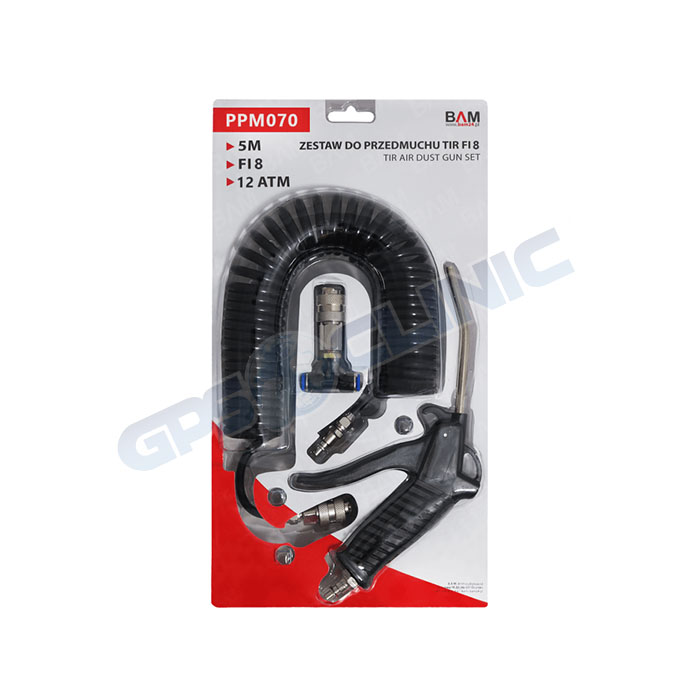 KIT Pistola de ar p/ cabine- 13 atm 1/4"-6-6mm