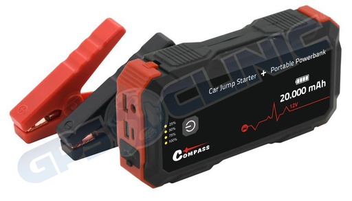 [COMPASS-07164] Powerbank JUMP STARTER 20.000mAh 2000A