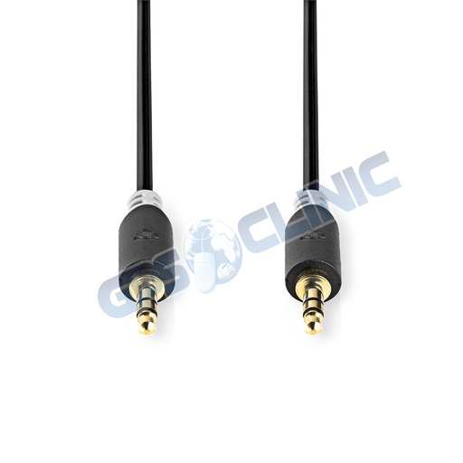 [NEDIS-CABW22000AT05] Cabo Nedis Audio Esterrio Macho 3.5mm  0.5M