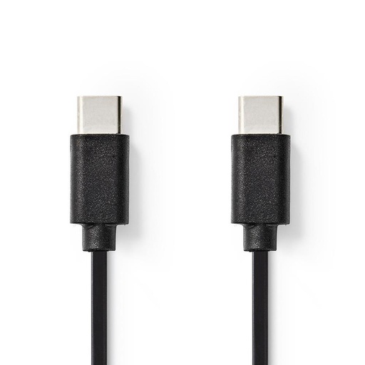 [NEDIS-CCGT60700BK20] Cabo Type C - Type C 2m