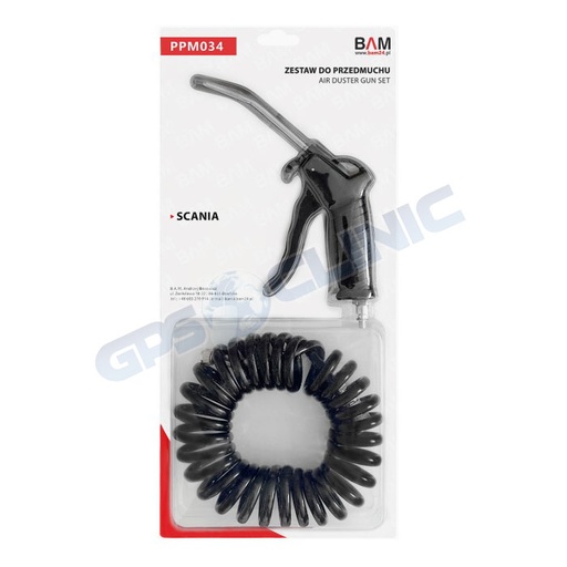[BAM-PPM034] KIT Pistola de ar p/ cabine- SCANIA